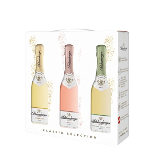 Schlumberger Klassic Selection Pezsgő 3 x 0.2 l