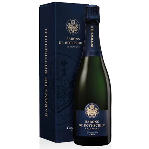 Barons de Rothschild - Concordia Brut Champagne díszdobozban 0.75 