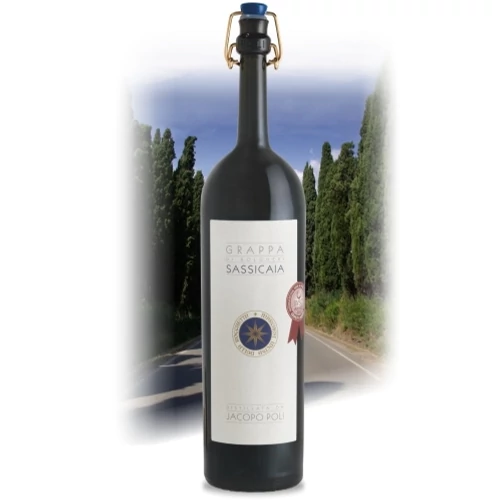Jacopo Poli Sassicaia Grappa 0.5 l