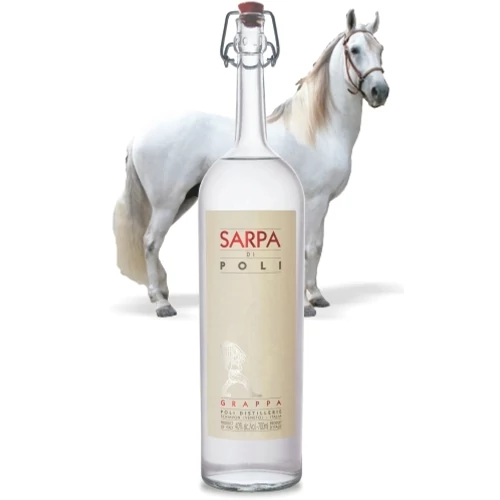 Jacopo Poli Sarpa di Poli Fém Díszdobozban Grappa 0.7 l