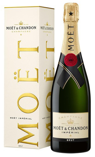 Moet & Chandon Brut díszdobozban Champagne 0.75 l