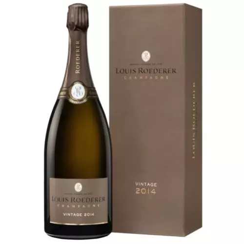 Louis Roederer - Brut Vintage 2015 díszdobozban Champagne 1.5 l