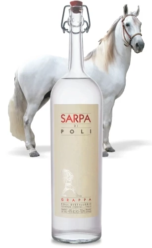 Jacopo Poli Sarpa di Poli Fém Díszdobozban Grappa 0.7 l